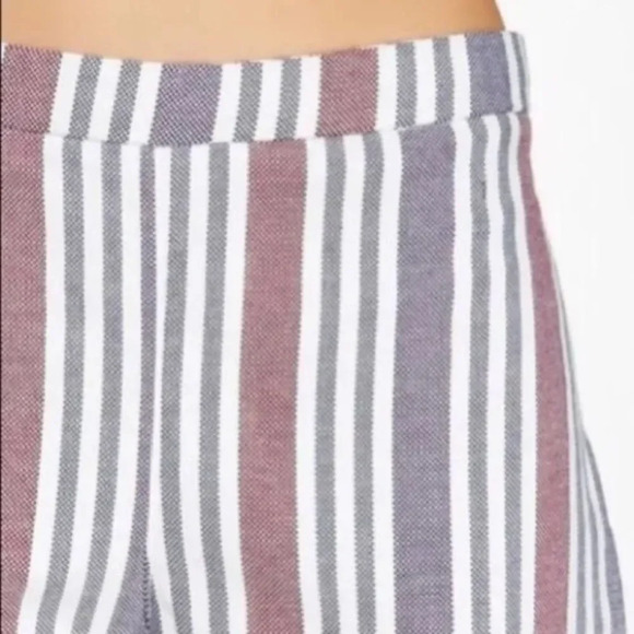 FREE PEOPLE‎ NWOT Yard Stripe Mod Crop Pants - Picture 4 of 8
